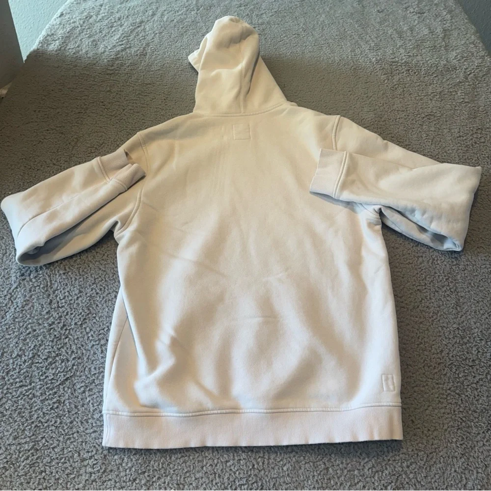 Vuori Mens Fleece Seaside Pullover Hoodie Salt Large V299 - Picture 8 of 14